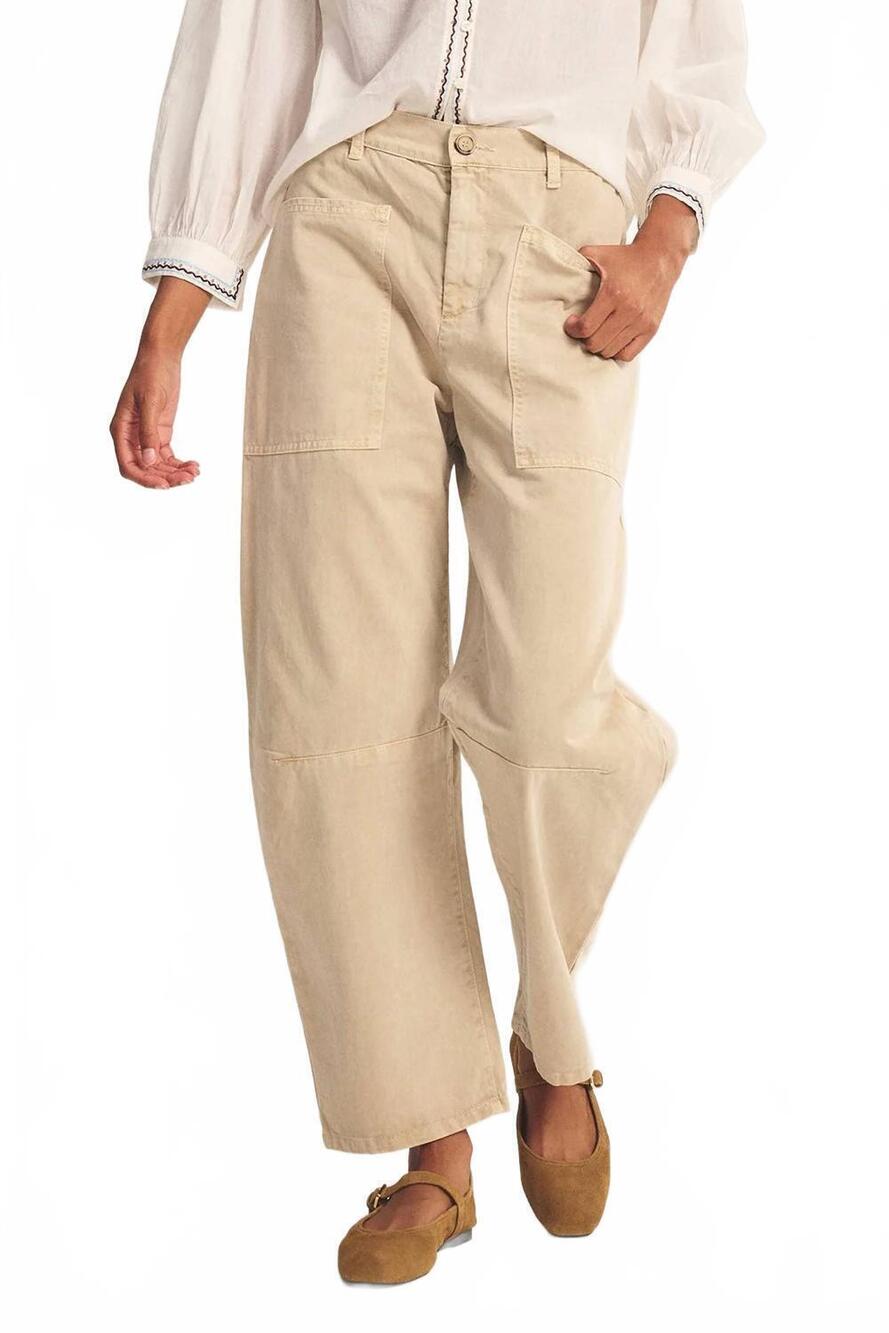 NEW VELVET BY GRAHAM & SPENCER brylie barrel leg pant in autumn